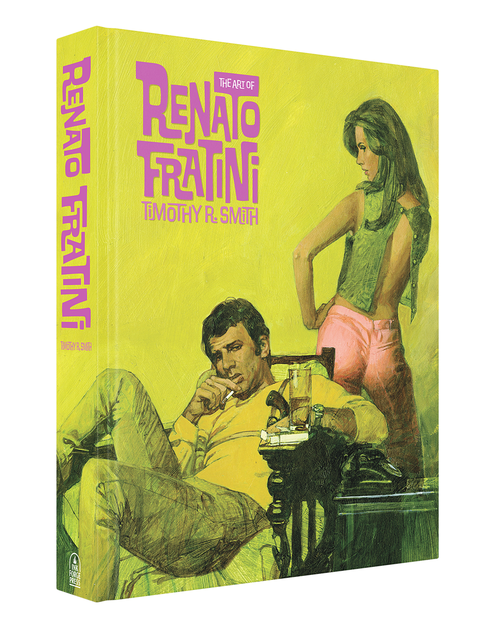 The Art of Renato Fratini - 60s Crime Noir Dustjacket Edition